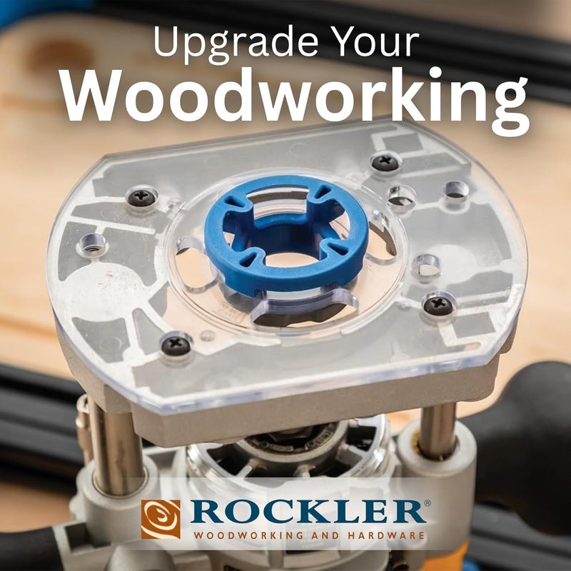 ROCKLER Juice Groove Router Jig for Cutting Board Up to 18” x 18” - Adjustable Juice Groove Jig w/Corner Radius Guides - Versatile Variable Router Jig - Easy-to-Use Router Guide for Perfect Grooves - Image 5